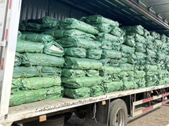 太空袋、噸袋包裝上車運送